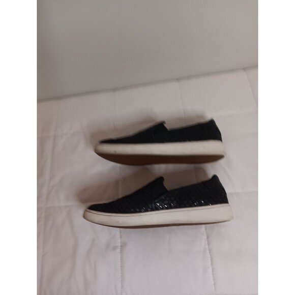 Ugg Cas Glitter Trainer Slip On Sneaker Shoe Sz 8.5 Star Sparkle Black - Picture 6 of 8